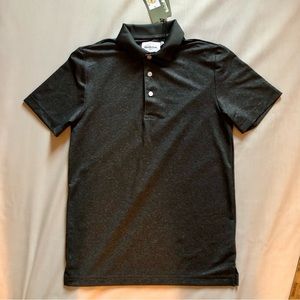 Goodfellow Polo shirt, Small, Charcoal Gray